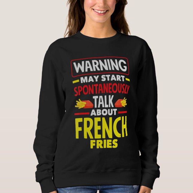 French Fries   French Fry T Shirt (Framsida)