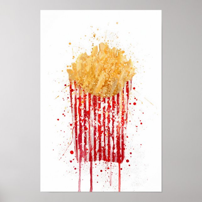 French Fries Poster (Framsidan)
