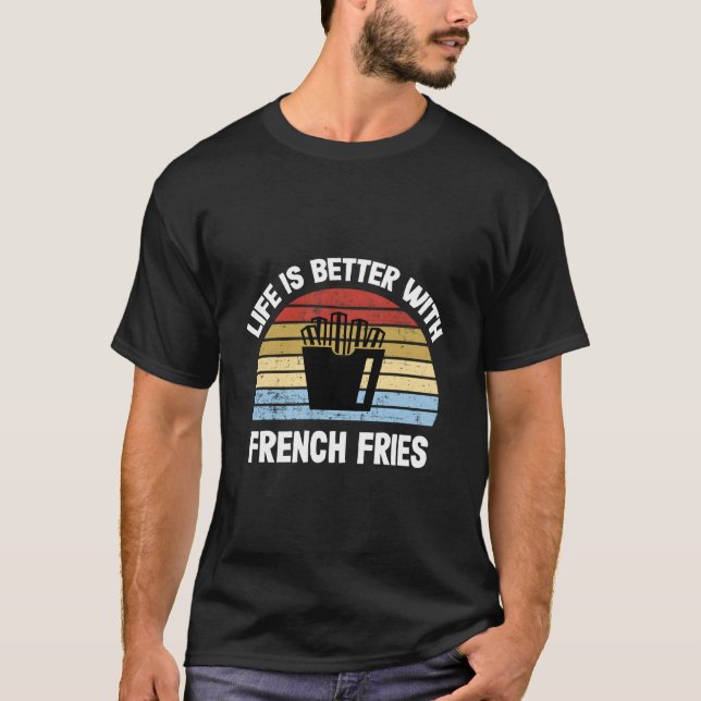 French Fries T Shirt (Framsida)