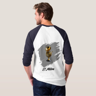 French horn Bitcoin 0121Million van HOB 02 T Shirt