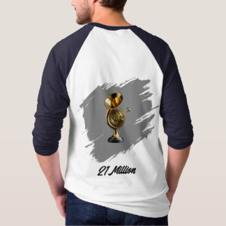 French horn Bitcoin 21 Million T Shirt