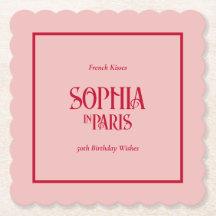 French Kisses & 50th Birthday Wishes Paris Party