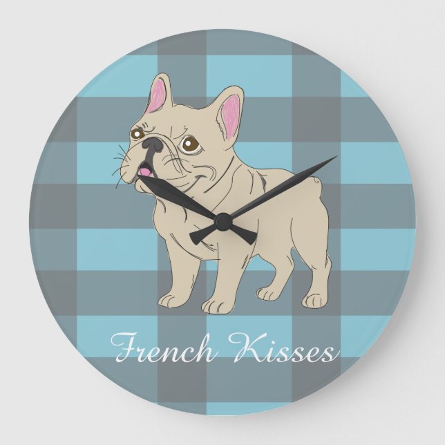 French Kisses Stor Klocka (Framsida)