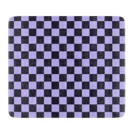 French lilac checkerboard pattern