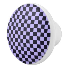 French lilac checkerboard pattern knopp