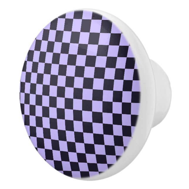French lilac checkerboard pattern knopp (Höger)