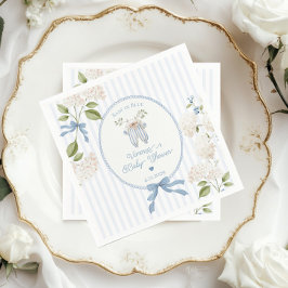 French Nursery Baby Shower Coquette Clothesline  Pappersservett