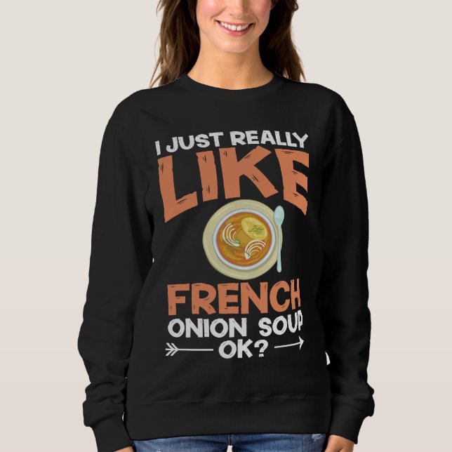 French Onion Soup Recipe Mix Bowl Japanese Cheese  T Shirt (Framsida)