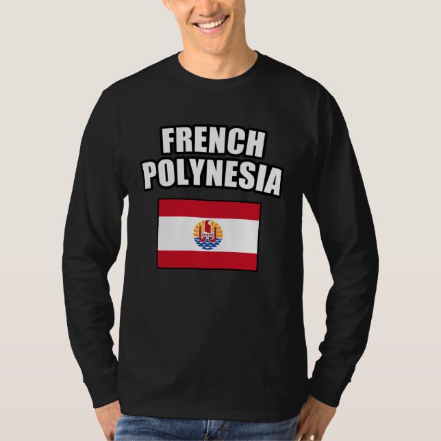 French Polynesia T Shirt (Framsida)