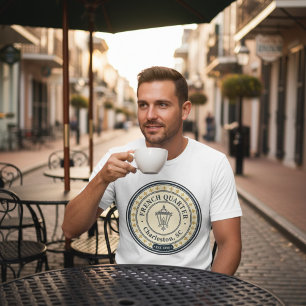 French Quarter Charleston Grannskap Arv T Shirt