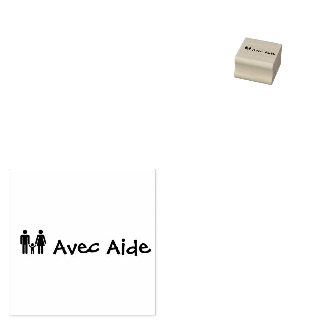 French Teacher Stämpel (Stämplad)