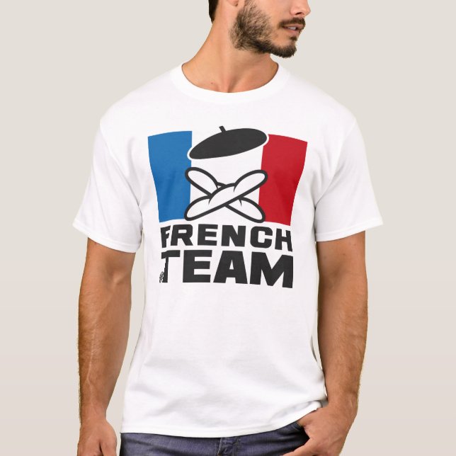 FRENCH TEAM 2 T-SHIRT (Framsida)
