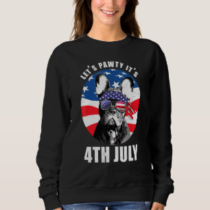 Frenchie 4:e juli Fransk Bulldog USA flagga lets T Shirt