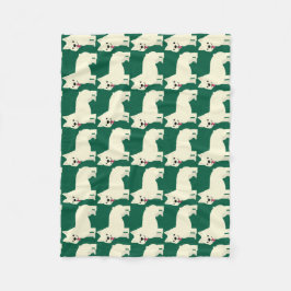 Frenchie Älskare Fleecefilt