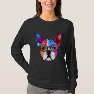 Frenchie Bulldog Cute Fransk Bulldog Hund design T Shirt