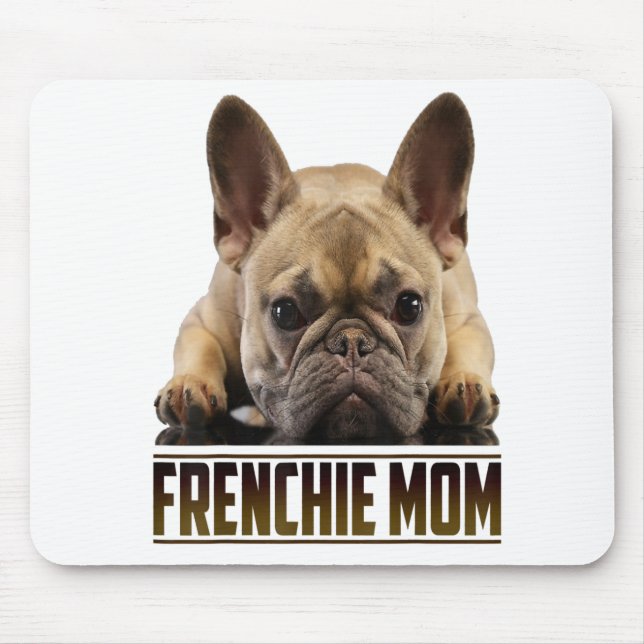 Frenchie Bulldog Mamma Gift Musmatta (Framsidan)