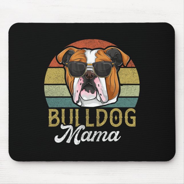 Frenchie Bulldog Mamma Hund Mamma Musmatta (Framsidan)