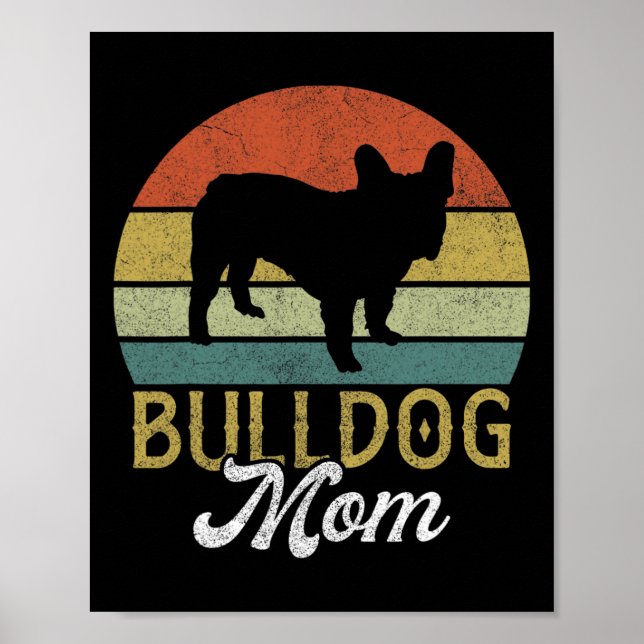 Frenchie Bulldog Mamma Poster (Framsidan)