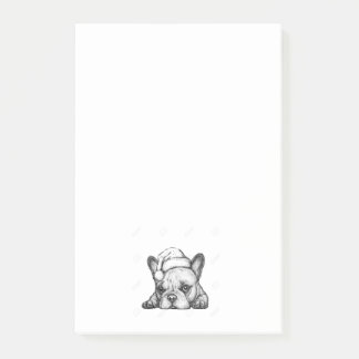 Frenchie bulldoggPostIt Post-it Block