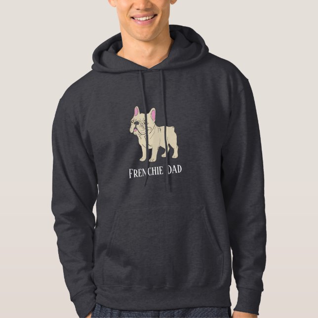 Frenchie Dad Hoodie (Framsida)