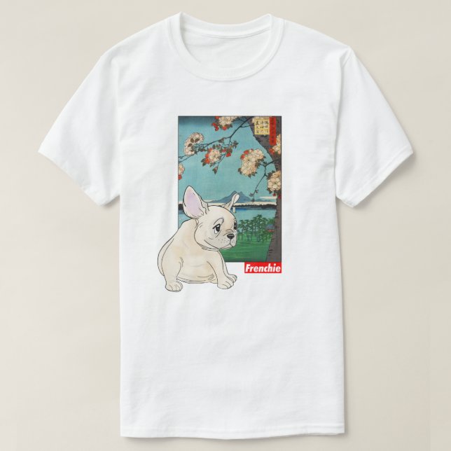 Frenchie D'Asie T Shirt (Design framsida)