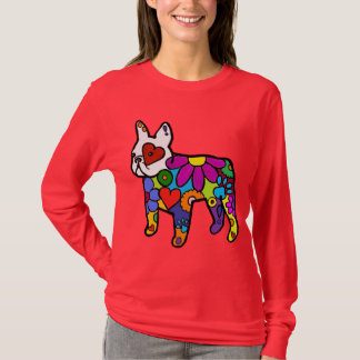 Frenchie driver t-shirt