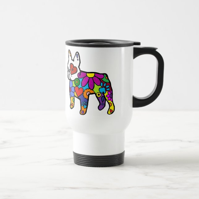 Frenchie driver travel mug resemugg (Höger)