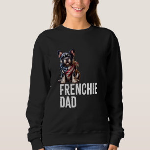 Frenchie Fransk Bulldog Pappa Hund Pappa Hund Fran T Shirt