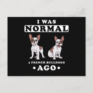 Frenchie Fransk Bulldog Vykort