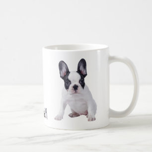 Frenchie - fransk bulldoggvalp kaffemugg