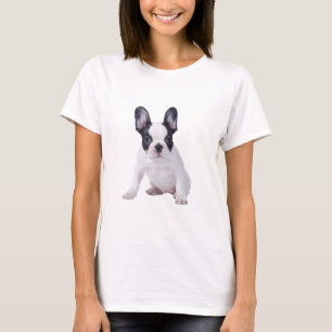 Frenchie - fransk bulldoggvalp t-shirt