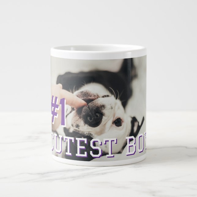 Frenchie French Bulldog PetLove Custom Picture Mug Jumbo Mugg (Framsidan)
