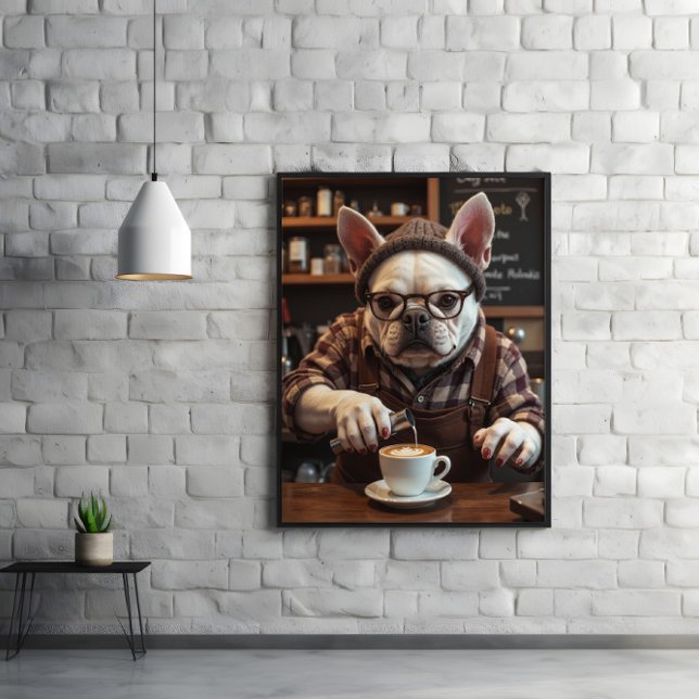 Frenchie Fuel Station: Sip, Slobber,  Poster (Skapare uppladdad)