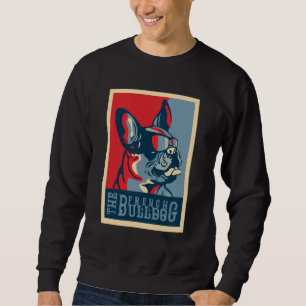 Frenchie Gift   Cute Kärlek Fransk Bulldog Lång Ärmad Tröja