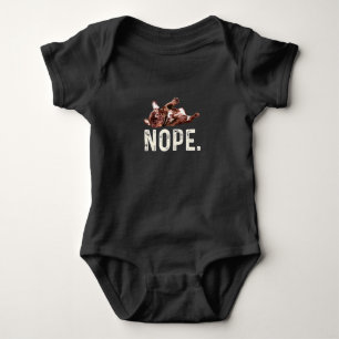 Frenchie Gift  Fransk Bulldog Nope. T Shirt