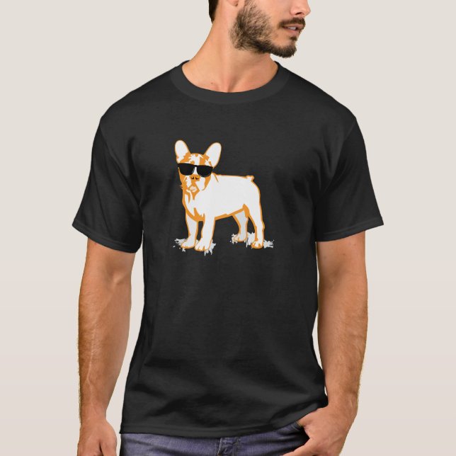 Frenchie Howlelu T-shirt (Framsida)