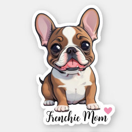 Frenchie Hund Mamma Klistermärken