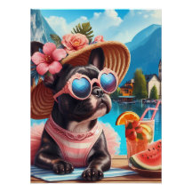 Frenchie i Hallstatt