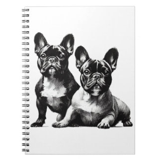 Frenchie Journal, Fransk Bulldog Journal Anteckningsbok