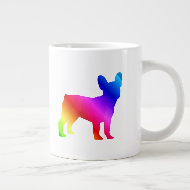 Frenchie kaffe mugg jumbo mugg (Höger)