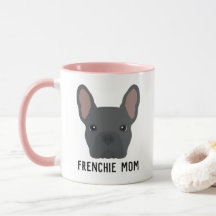 Frenchie Mamma Blue Fransk Bulldog