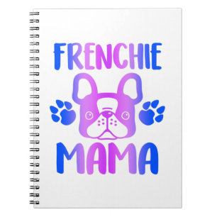 Frenchie Mamma Bulldog for Hund Päls Mamma Funny Anteckningsbok