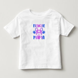 Frenchie Mamma Bulldog for Hund Päls Mamma Funny T Shirt