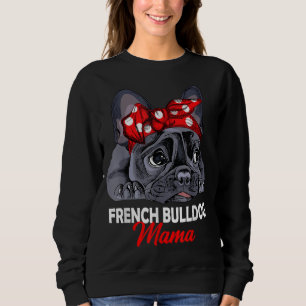 Frenchie Mamma Cute Fransk Bulldog Hund Funny Wo T Shirt