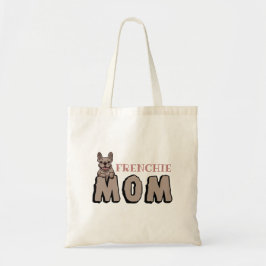Frenchie Mamma Fransk Bulldog Älskare Brown Tygkasse