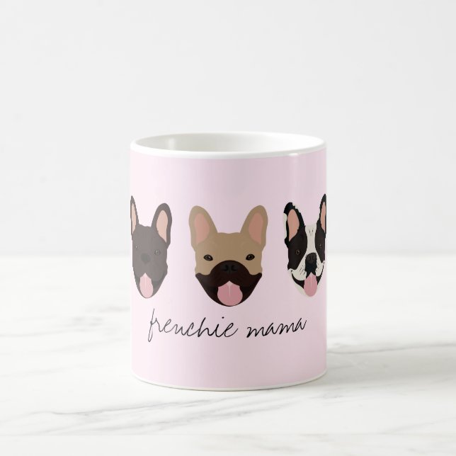 Frenchie Mamma Fransk Bulldog Kaffemugg (Center)