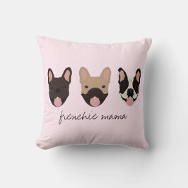 Frenchie Mamma Fransk Bulldog Kudde