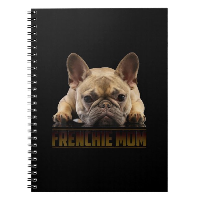 frenchie mamma | fransk bulldog mamma-gåva anteckningsbok (Framsidan)