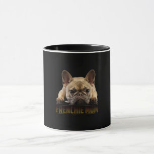 frenchie mamma fransk bulldog mamma-gåva mugg