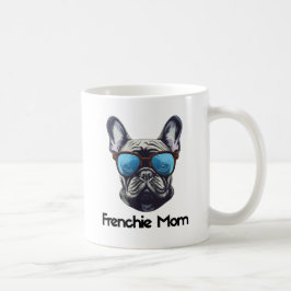 Frenchie Mamma Funny Fransk Bulldog Hund älskare Kaffemugg